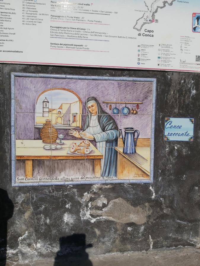 La Casina Del Pennolo, Casa Stani 60 Mq. Villa Conca dei Marini Bagian luar foto